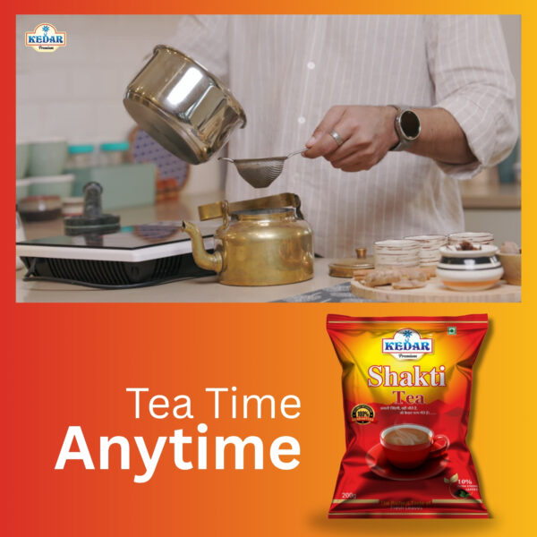 Kedar Shakti Tea – Strong Morning Tea for Daily Home Use – 200g - Image 4