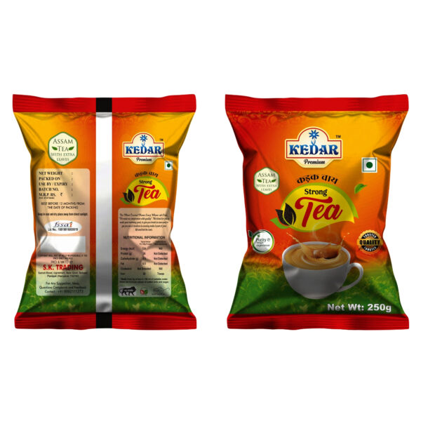 Kedar Strong Tea – Kadak Desi Chai for Daily Use at Home, Rich Taste, Strong Flavour – Office, Hotel & Tea Stall – Wholesale, Bulk Buyers - Image 4