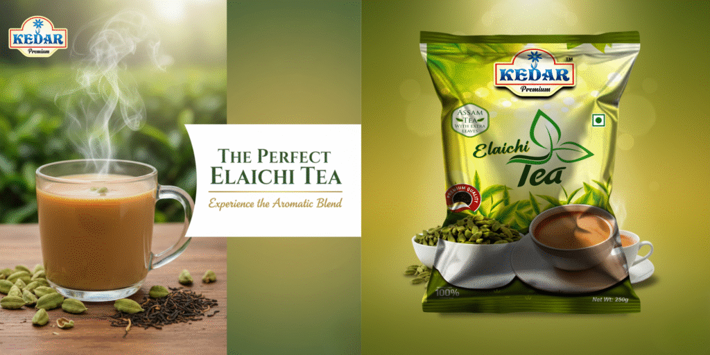 Cup of the Best Elaichi Tea for Daily Use with rich cardamom aroma