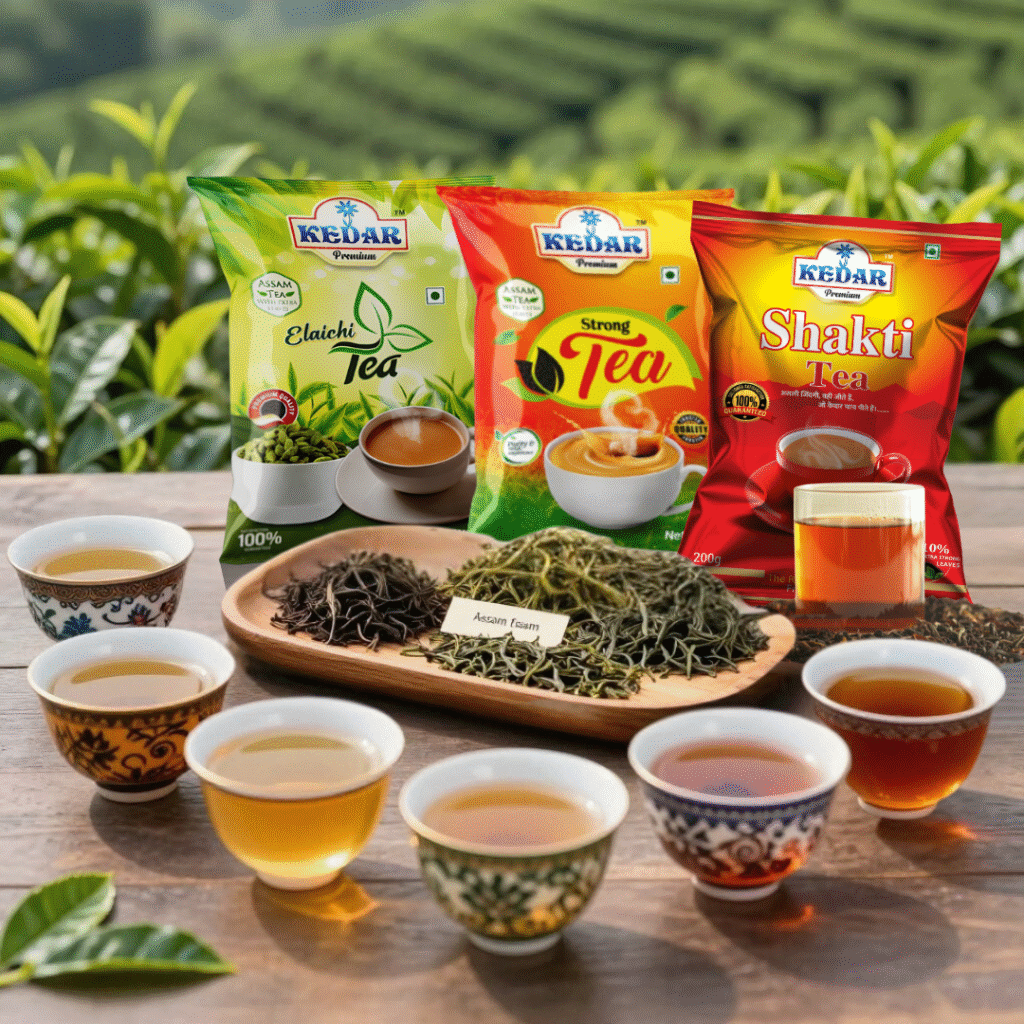 Kedar, Kedar Tea, Kedar Premium Tea, Kedar Shakti Tea, Kedar Strong Tea, Kedar Elaichi Tea, Kedar Assam Tea